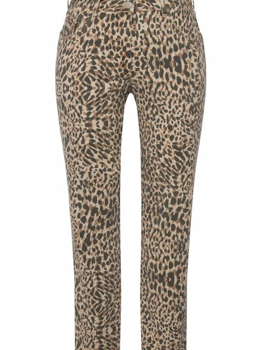 Zdjęcie produktu Jeansy Slim Fit ULLA POPKEN wielbłądzi