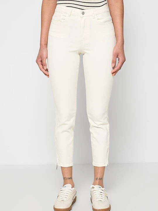 Zdjęcie produktu Jeansy Slim Fit Vero Moda mleczny