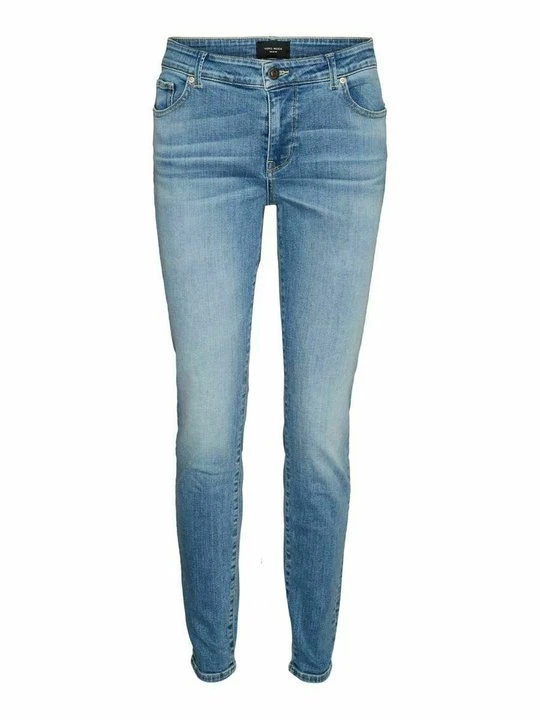Zdjęcie produktu Jeansy Slim Fit Vero Moda jasnoniebieski denim