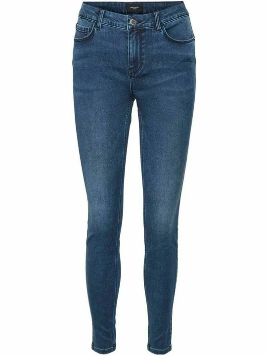 Zdjęcie produktu Jeansy Slim Fit Vero Moda ciemnoniebieski