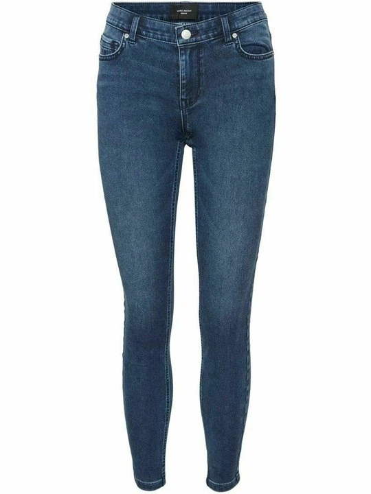 Zdjęcie produktu Jeansy Slim Fit Vero Moda ciemnoniebieski