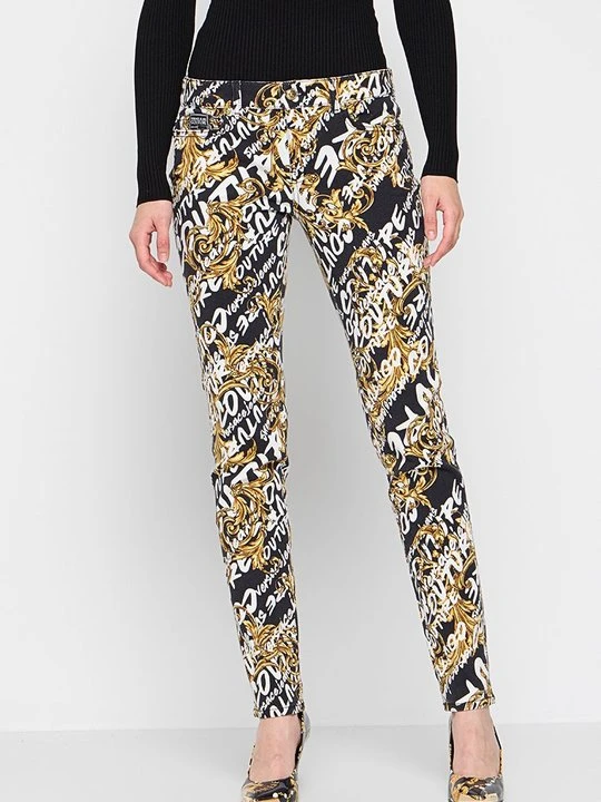 Zdjęcie produktu Jeansy Slim Fit Versace Jeans Couture czarny