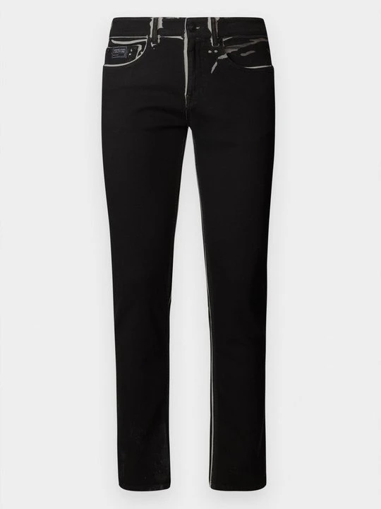 Zdjęcie produktu Jeansy Slim Fit Versace Jeans Couture czarny