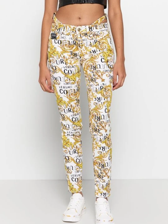 Zdjęcie produktu Jeansy Slim Fit Versace Jeans Couture biały