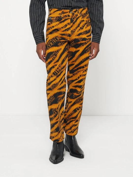 Zdjęcie produktu Jeansy Slim Fit Versace Jeans Couture czarny