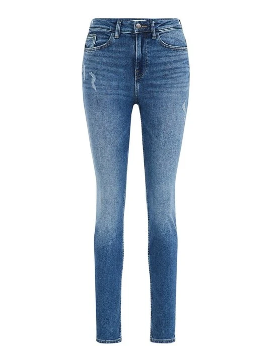 Zdjęcie produktu Jeansy Slim Fit WE Fashion niebieski denim