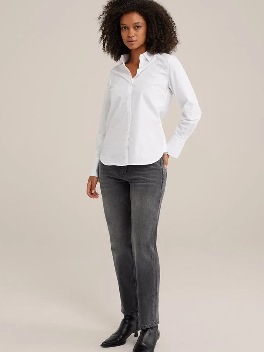 Zdjęcie produktu Jeansy Slim Fit WE Fashion ciemnoszary