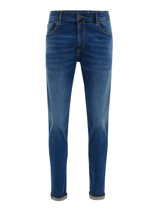 Zdjęcie produktu Jeansy Slim Fit WE Fashion granatowy