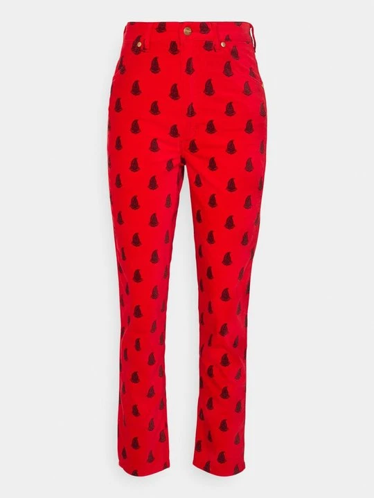 Zdjęcie produktu Jeansy Slim Fit Wrangler czerwony