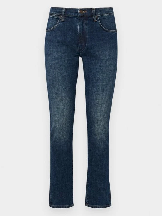 Zdjęcie produktu Jeansy ze zwężanymi nogawkami Wrangler ciemnoniebieski