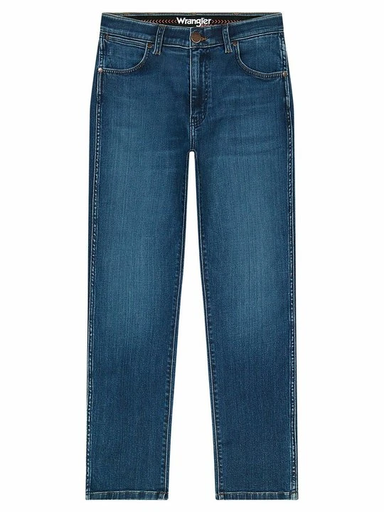 Zdjęcie produktu Jeansy Straight Leg Wrangler błękit królewski
