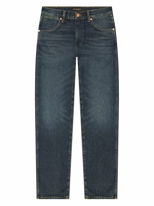 Zdjęcie produktu Jeansy Zwężane Wrangler granatowy melanż