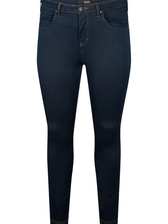 Zdjęcie produktu Jeansy Slim Fit Zizzi brązowy