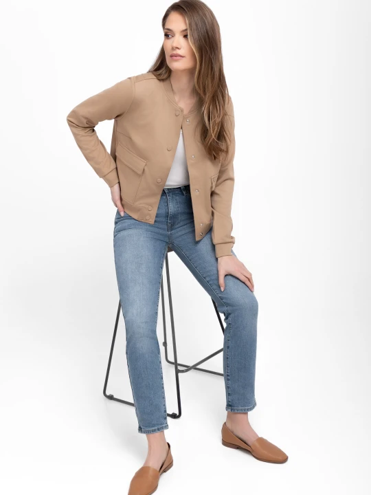 Zdjęcie produktu Jeansy Slim Straight, D-SUNSY Volcano Niebieski