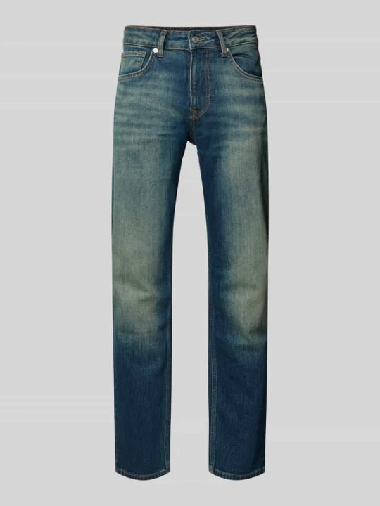 Zdjęcie produktu Jeansy Straight Fit z mieszanki bawełny model 'Cash' Pepe Jeans Jeansowy niebieski