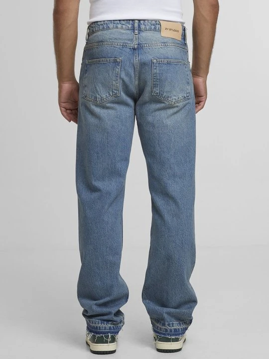 Zdjęcie produktu Jeansy Straight Leg 2Y Studios niebieski denim