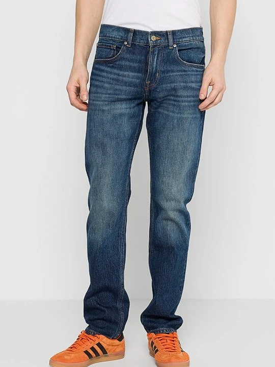 Zdjęcie produktu Jeansy Straight Leg 7 For All Mankind granatowy