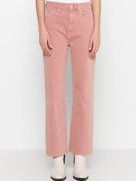 Zdjęcie produktu Jeansy Straight Leg 7 For All Mankind jasnoróżowy