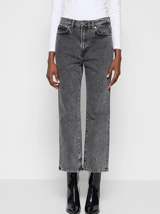 Zdjęcie produktu Jeansy Straight Leg 7 For All Mankind ciemnoszary