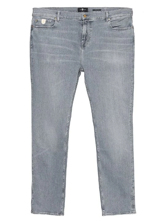 Zdjęcie produktu Jeansy Straight Leg 7 For All Mankind szary