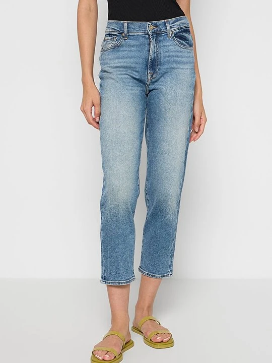Zdjęcie produktu Jeansy Straight Leg 7 For All Mankind niebieski
