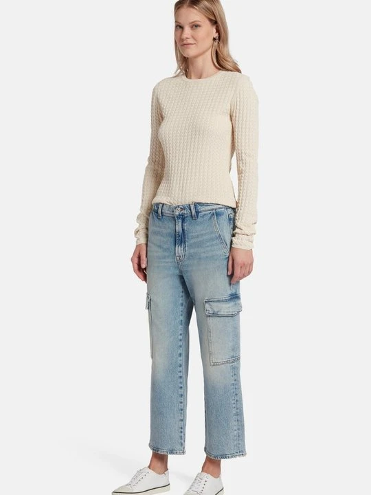 Zdjęcie produktu Jeansy Straight Leg 7 For All Mankind jasnoniebieski