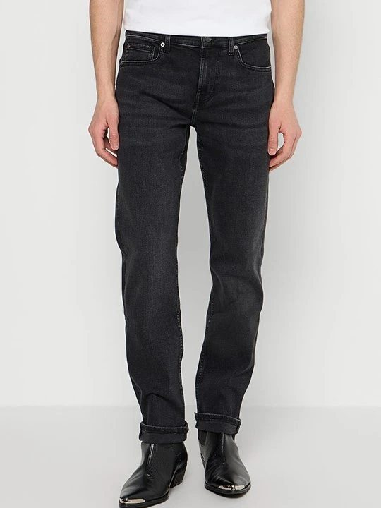 Zdjęcie produktu Jeansy Straight Leg 7 For All Mankind czarny