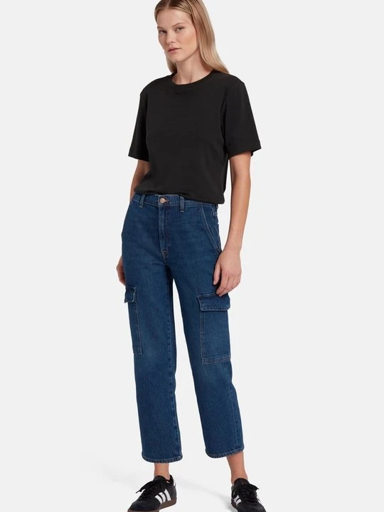 Zdjęcie produktu Jeansy Straight Leg 7 For All Mankind granatowy