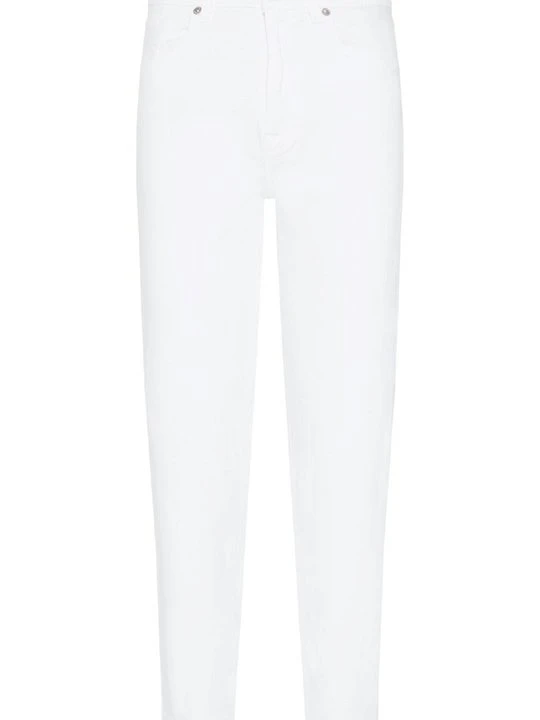 Zdjęcie produktu Jeansy Straight Leg 7 For All Mankind biały