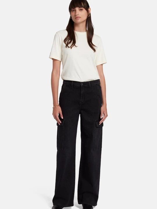 Zdjęcie produktu Jeansy Straight Leg 7 For All Mankind czarny