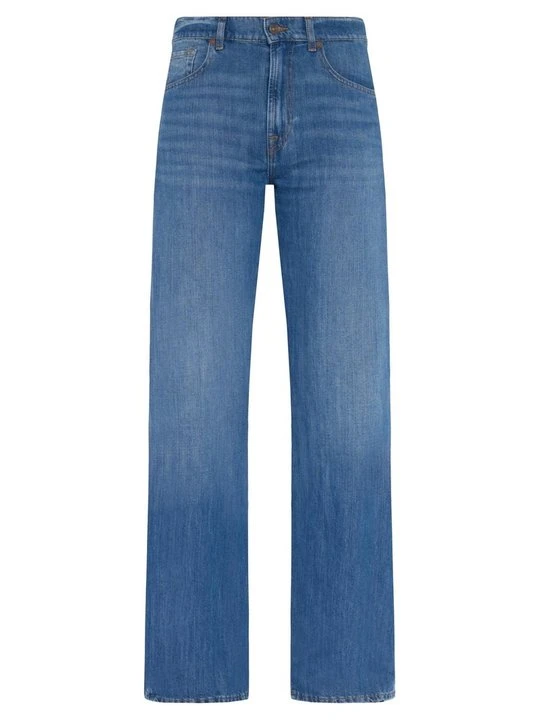 Zdjęcie produktu Jeansy Straight Leg 7 For All Mankind niebieski