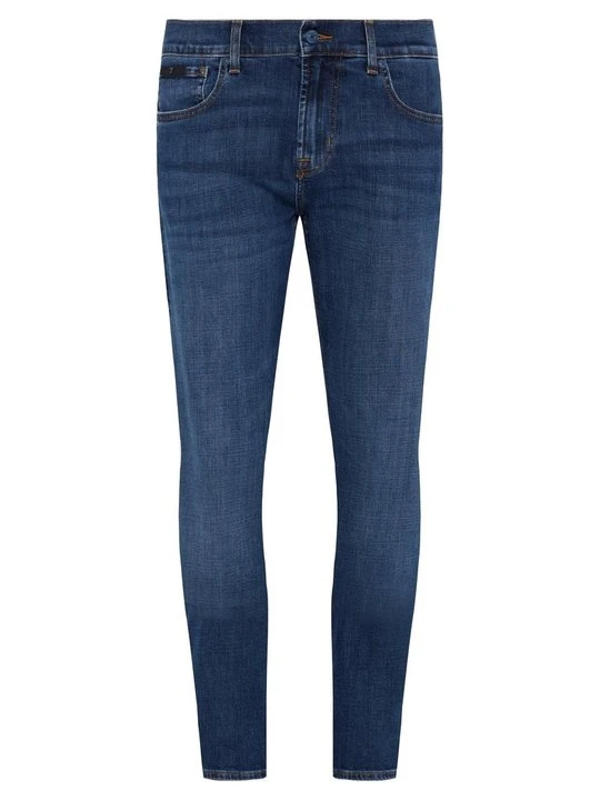 Zdjęcie produktu Jeansy Straight Leg 7 For All Mankind granatowy