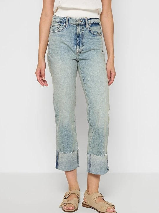 Zdjęcie produktu Jeansy Straight Leg 7 For All Mankind jasnoniebieski