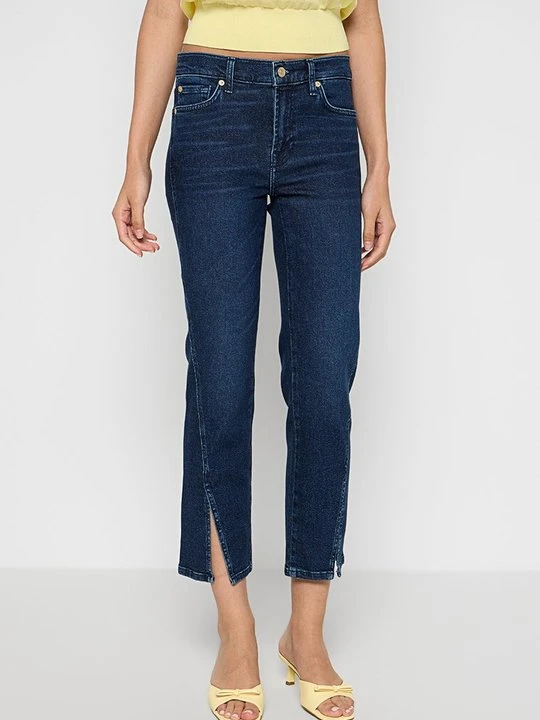 Zdjęcie produktu Jeansy Straight Leg 7 For All Mankind granatowy