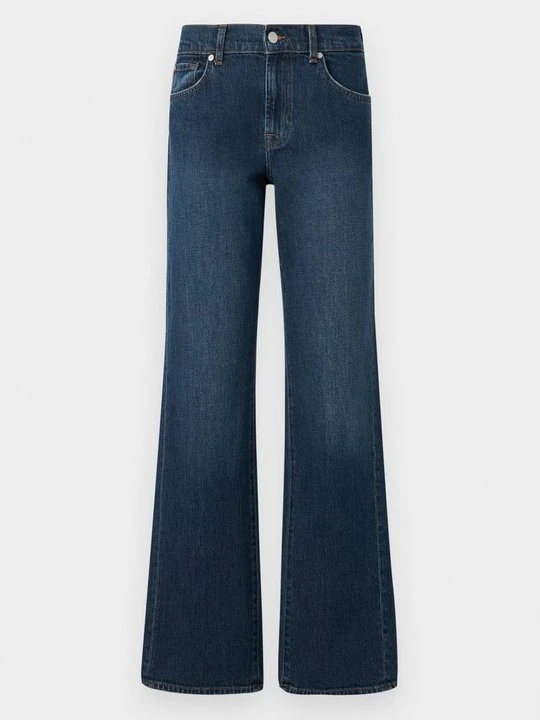 Zdjęcie produktu Jeansy Straight Leg 7 For All Mankind ciemnoniebieski