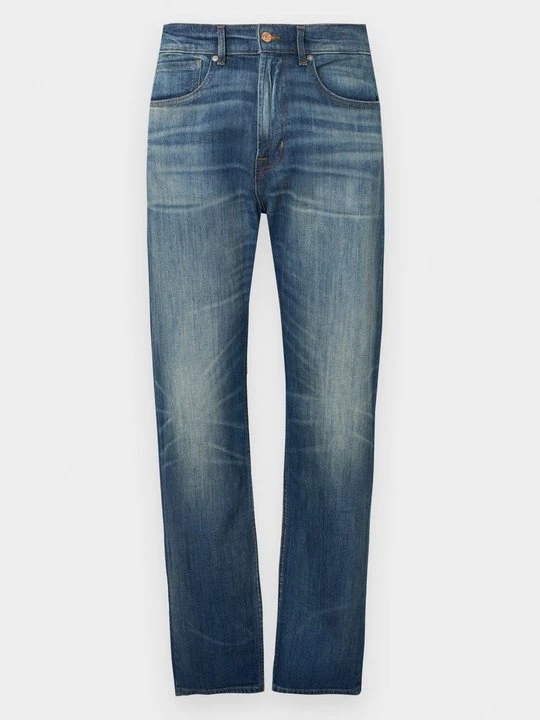 Zdjęcie produktu Jeansy Straight Leg 7 For All Mankind ciemnoniebieski