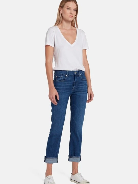 Zdjęcie produktu Jeansy Straight Leg 7 For All Mankind niebieski