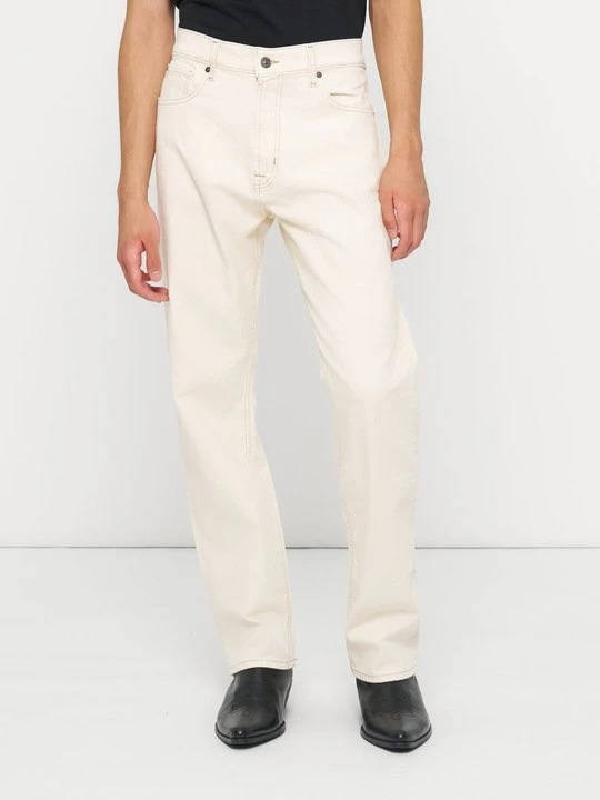 Zdjęcie produktu Jeansy Straight Leg 7 For All Mankind biały
