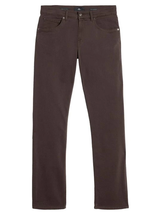 Zdjęcie produktu Jeansy Straight Leg 7 For All Mankind brązowy