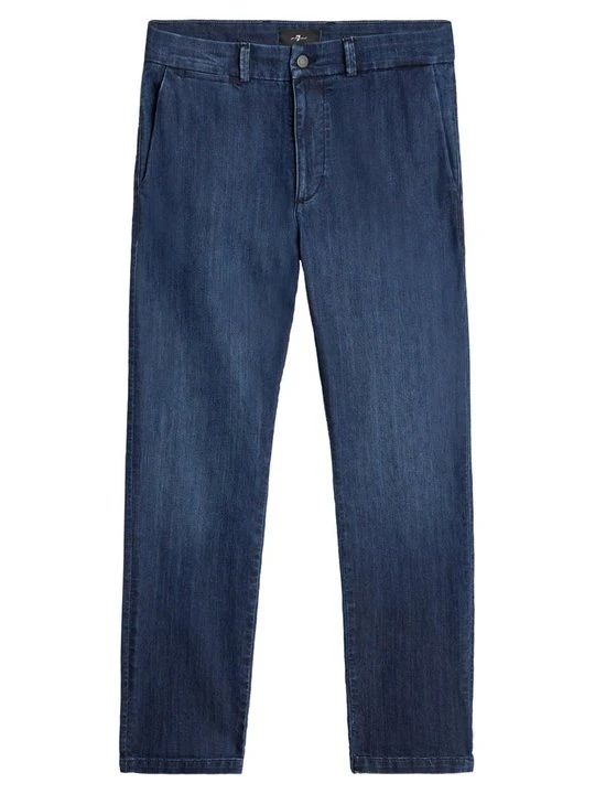 Zdjęcie produktu Jeansy Straight Leg 7 For All Mankind ciemnoniebieski