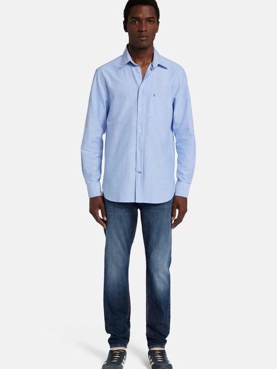 Zdjęcie produktu Jeansy Straight Leg 7 For All Mankind granatowy