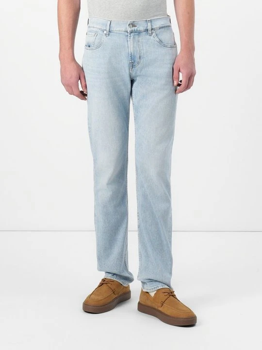 Zdjęcie produktu Jeansy Straight Leg 7 For All Mankind jasnoniebieski
