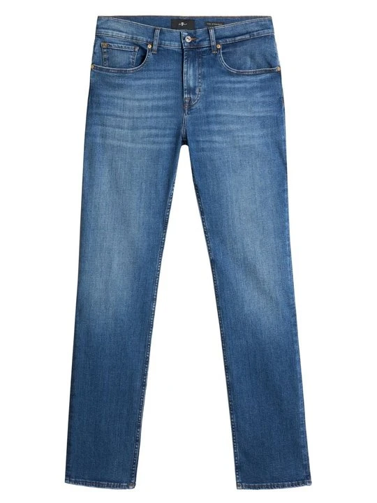 Zdjęcie produktu Jeansy Straight Leg 7 For All Mankind niebieski denim