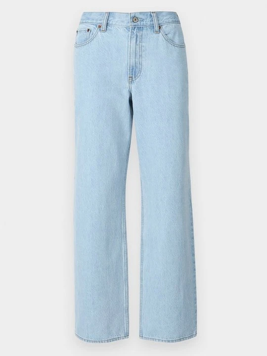 Zdjęcie produktu Jeansy Straight Leg Abercrombie & Fitch jasnoniebieski denim