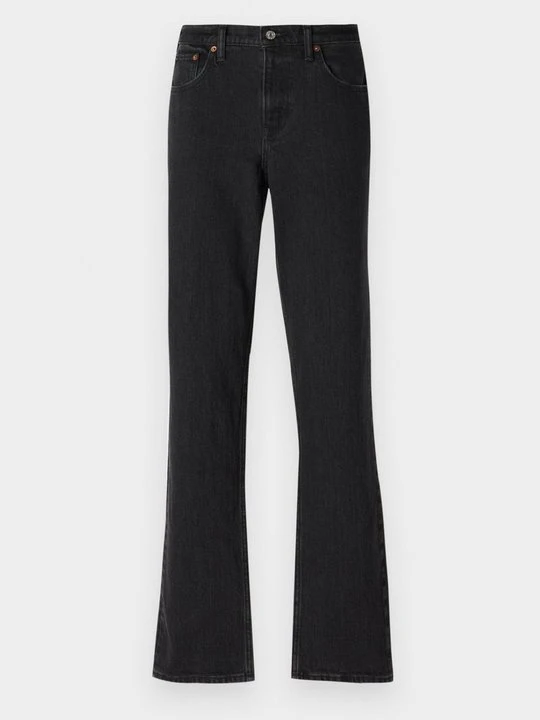 Zdjęcie produktu Jeansy Straight Leg Abercrombie & Fitch czarny