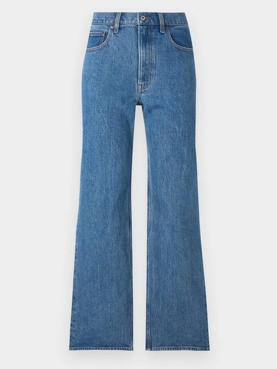 Zdjęcie produktu Jeansy Straight Leg Abercrombie & Fitch niebieski denim