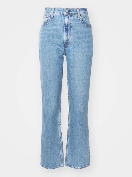 Zdjęcie produktu Jeansy Straight Leg Abercrombie & Fitch niebieski denim