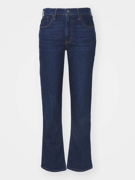 Zdjęcie produktu Jeansy Straight Leg Abercrombie & Fitch ciemnoniebieski