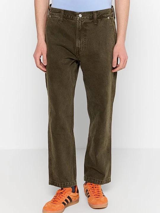 Zdjęcie produktu Jeansy Straight Leg Abercrombie & Fitch khaki