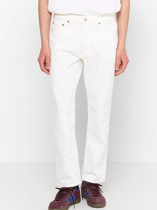 Zdjęcie produktu Jeansy Straight Leg Abercrombie & Fitch biały